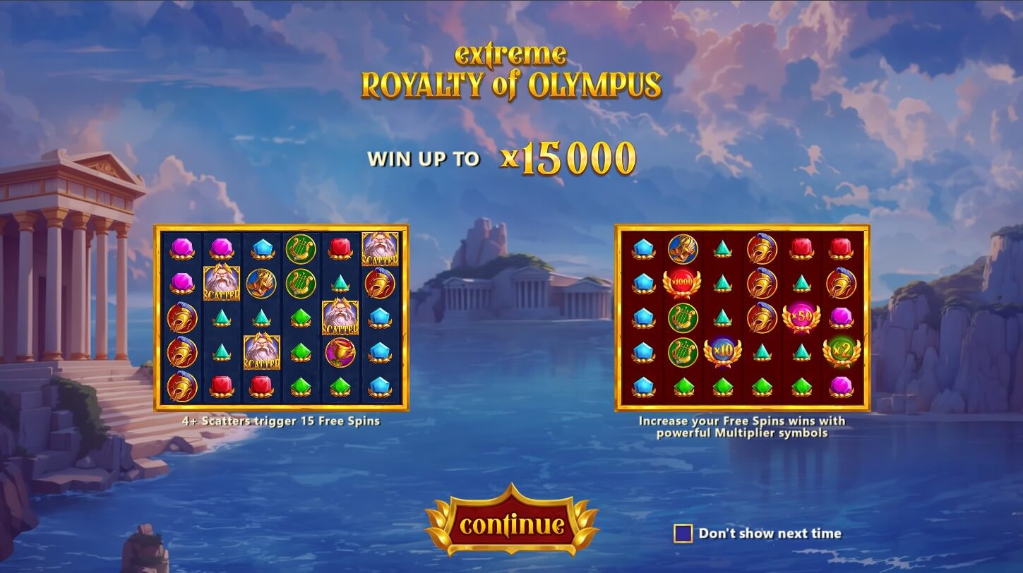 Royalty of Olympus game